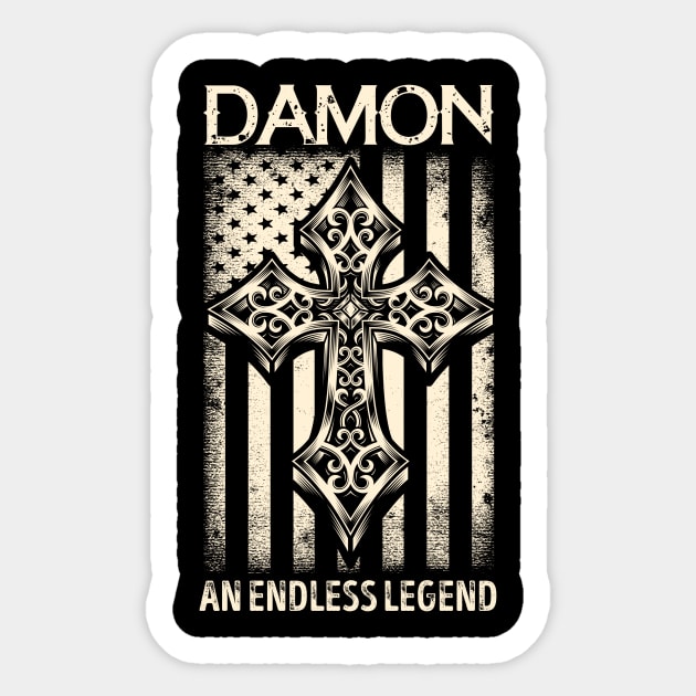 DAMON Sticker by ALEXANDRA PIVOVAROVA |